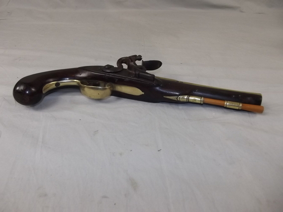 1780's Flintlock Pistol By John Bass Of London - Image 19