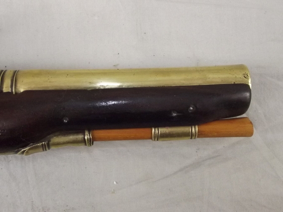 1780's Flintlock Pistol By John Bass Of London - Image 3