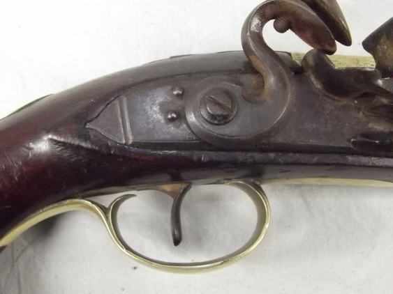 1780's Flintlock Pistol By John Bass Of London - Image 23
