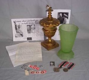 Artefacts Relating to Adolf Hitler Retrieved from the Berlin Bunker
