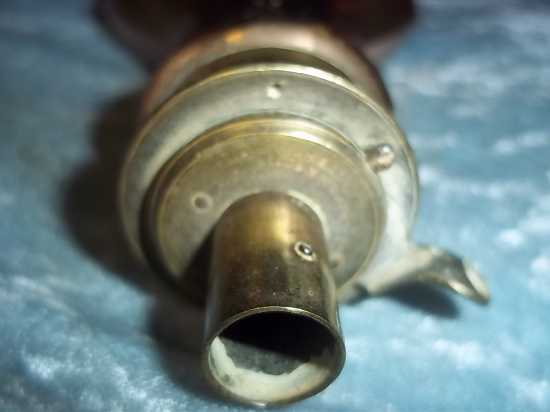 19th Century Brass James Dixon & Sons of Sheffield Powder Flask - Image 4