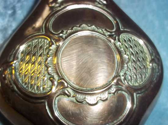 19th Century Brass James Dixon & Sons of Sheffield Powder Flask - Image 6