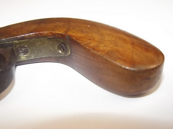 19th Century, Brass Octagonal Cannon Barreled Percussion Pocket Pistol None Muzzleloader - Image 12