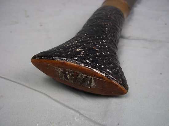 19th Century Indian/Burmese Hatchet Sword - Image 3