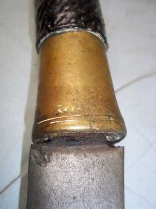 19th Century Indian/Burmese Hatchet Sword - Image 4
