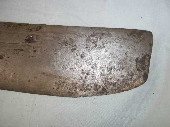 19th Century Indian/Burmese Hatchet Sword - Image 6