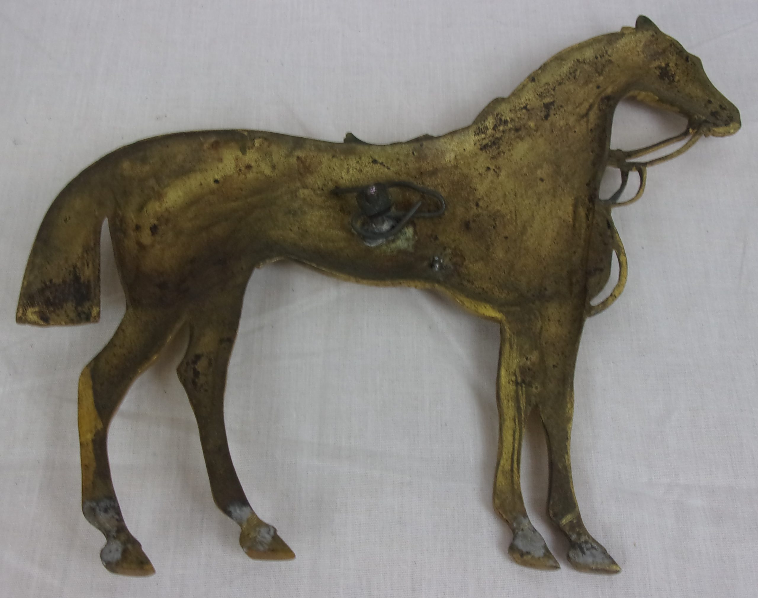 Circa 1850 Gilt Brass Half Horse - Image 3