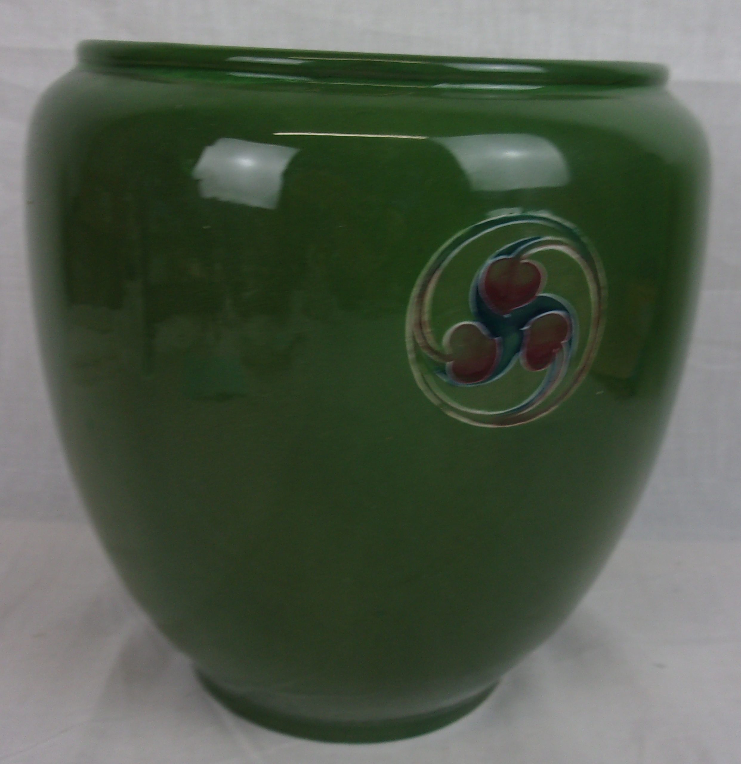 Circa 1910 Moorcroft Flamminian Ware Vase