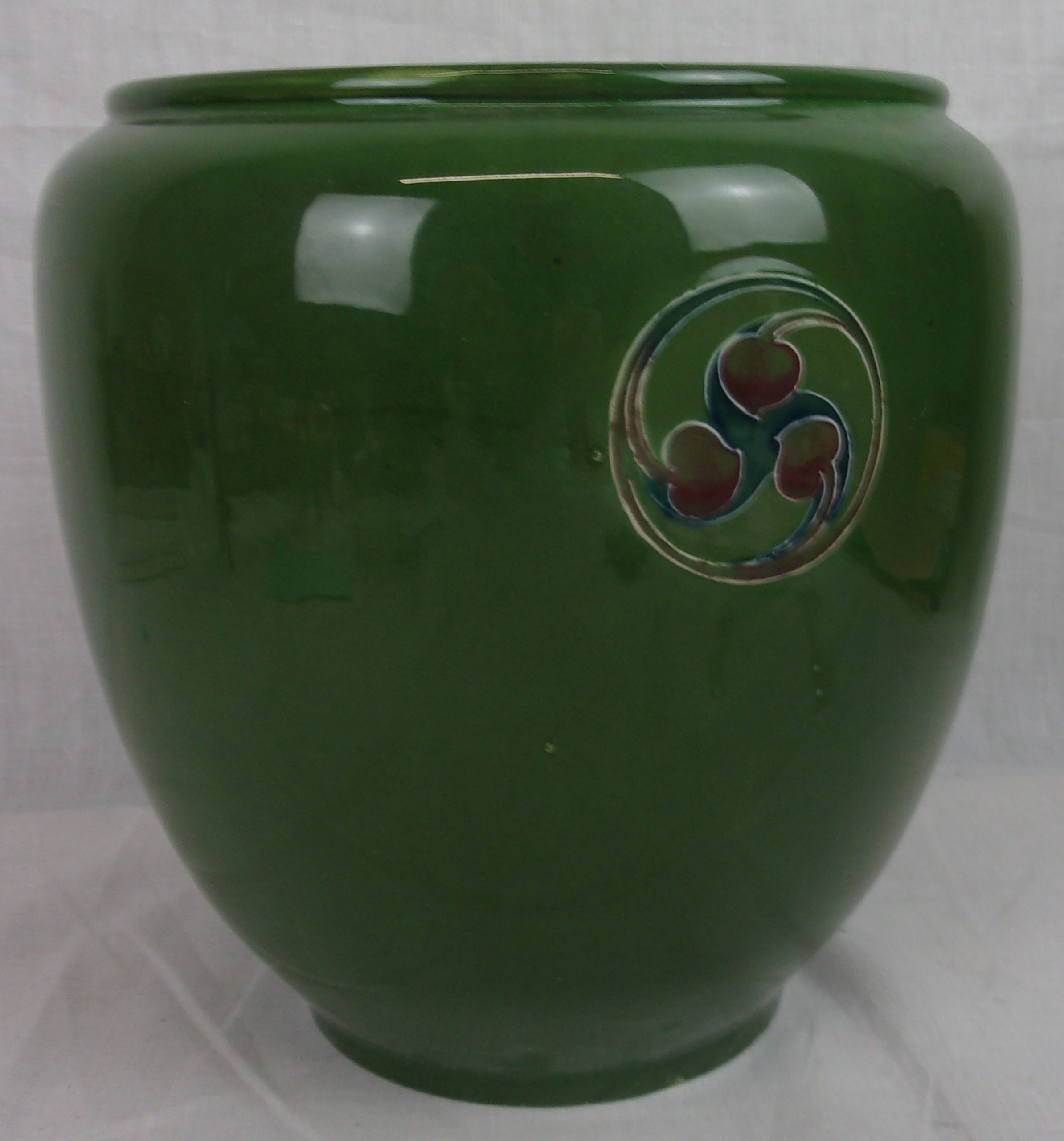Circa 1910 Moorcroft Flamminian Ware Vase - Image 3