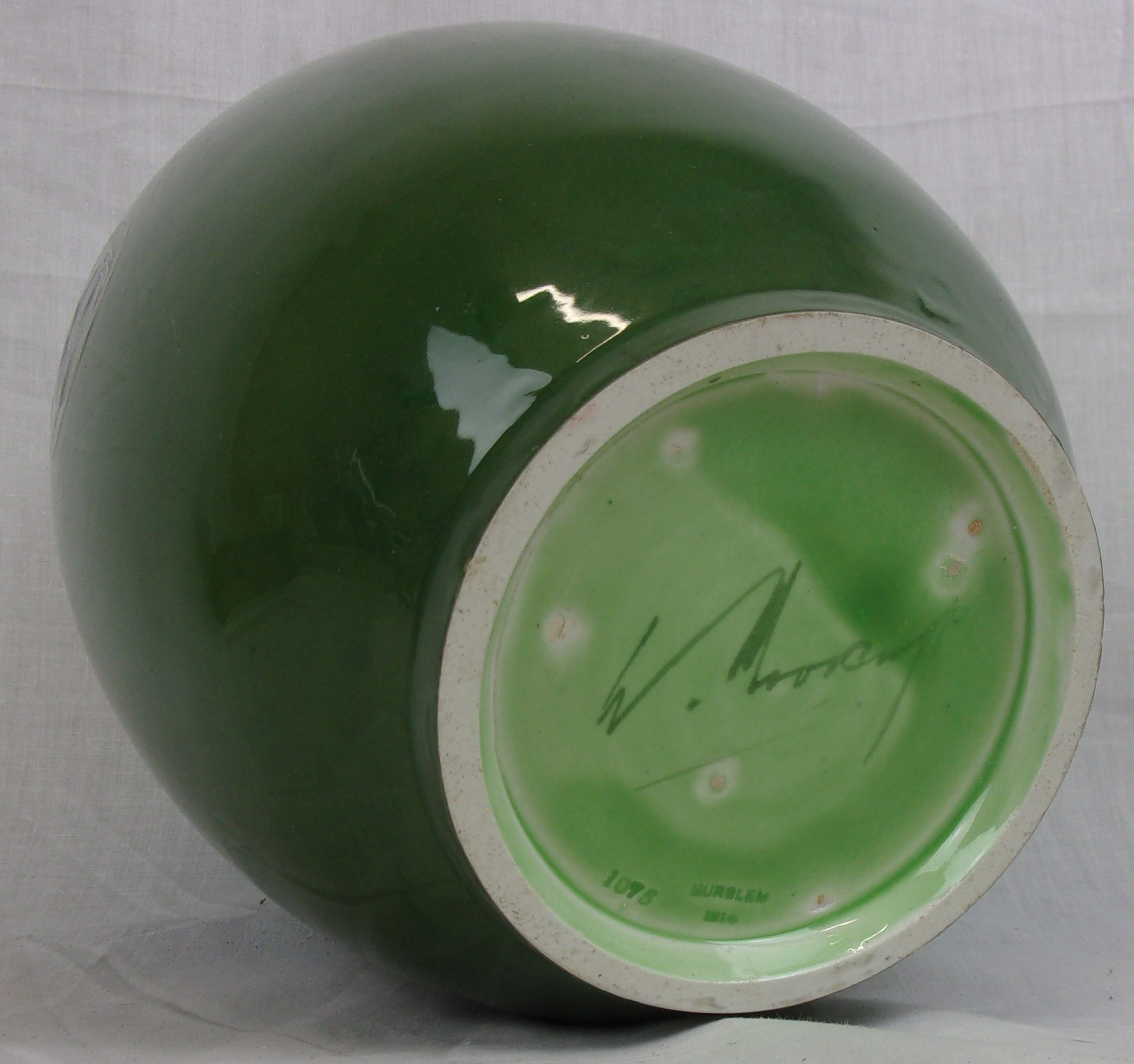 Circa 1910 Moorcroft Flamminian Ware Vase - Image 6