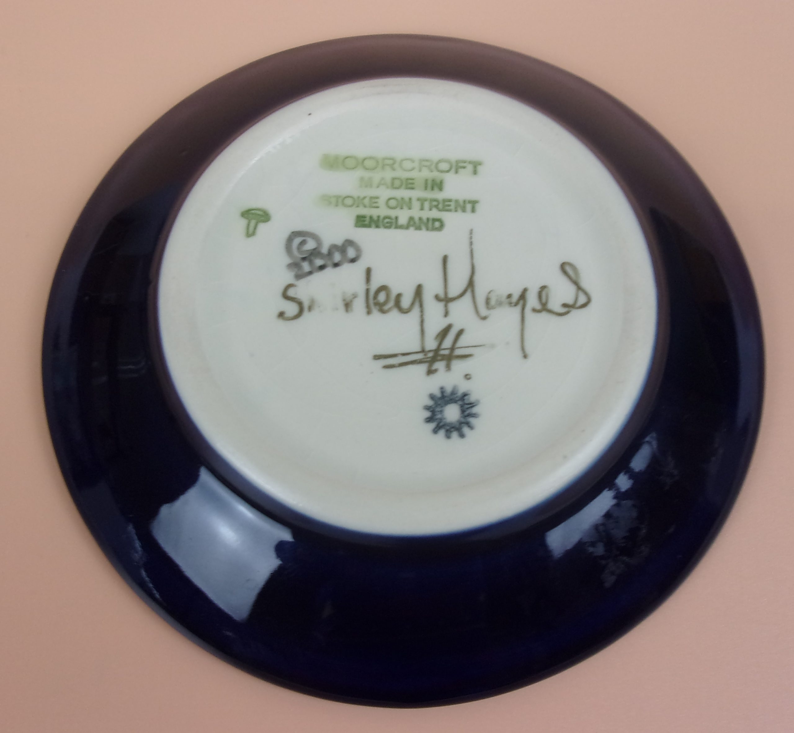 Moorcroft 2002 Poppy Pattern Pin Dish - Image 3