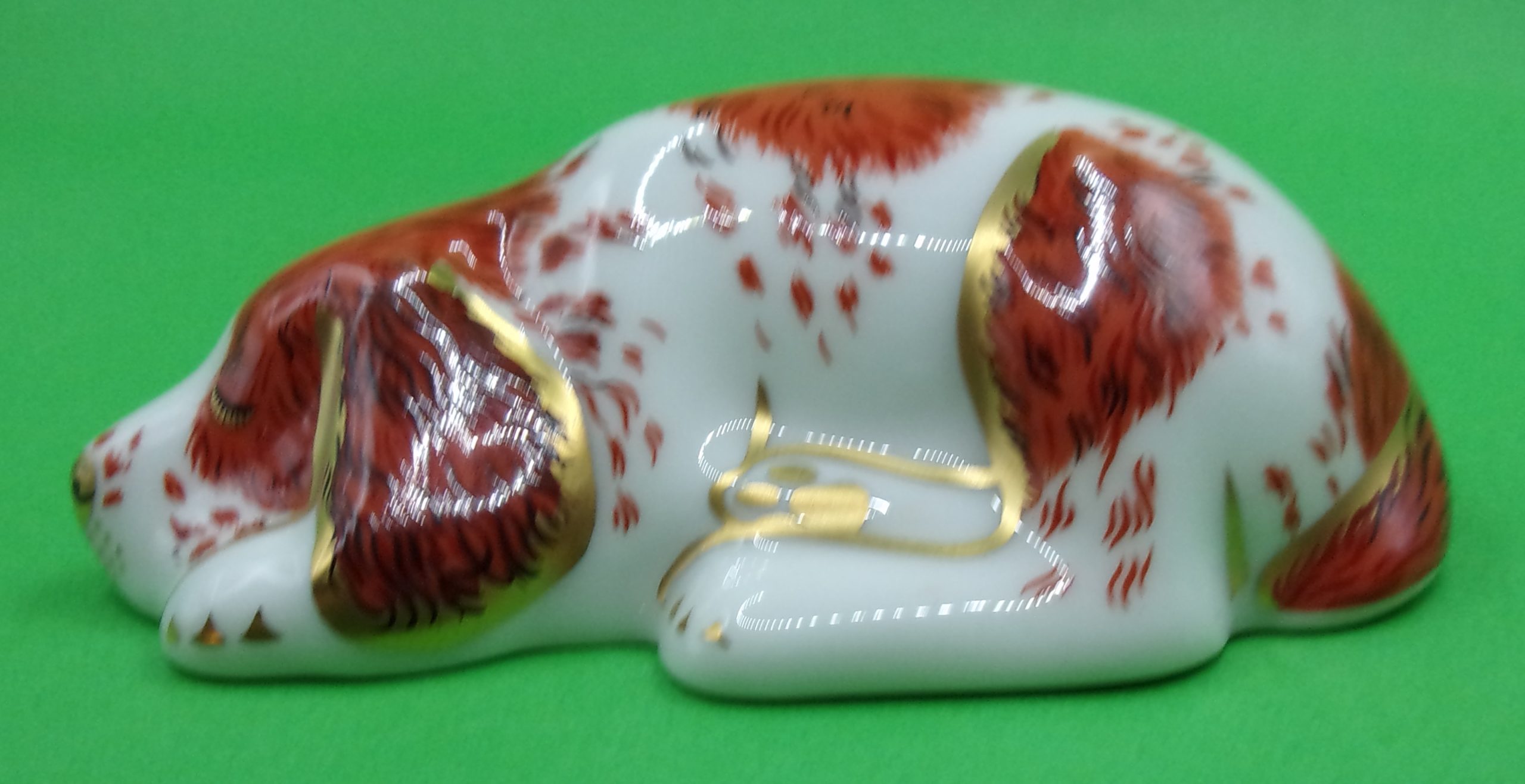 Royal Crown Derby Collectors Puppy, Gold Stopper And Box - Image 4