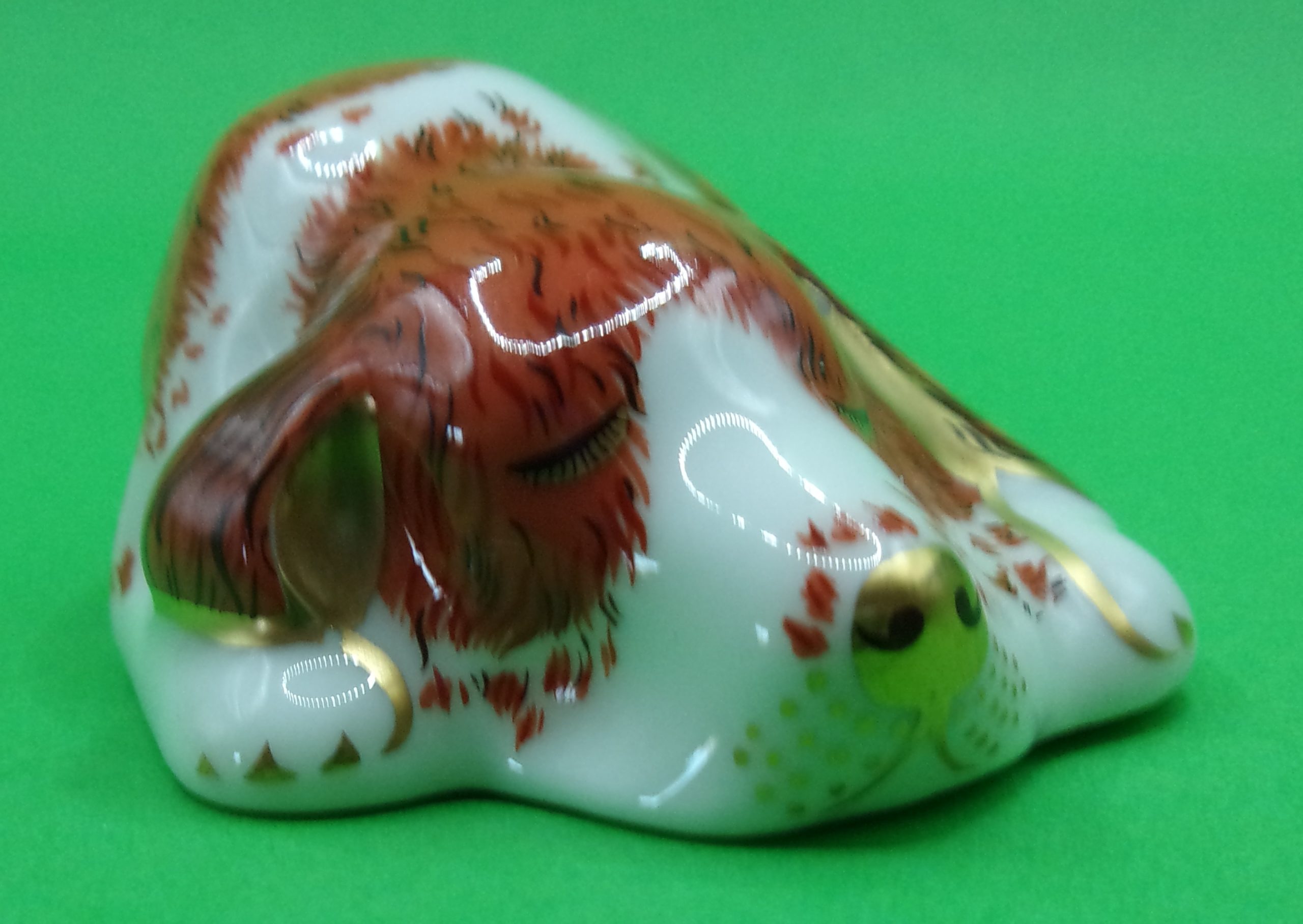 Royal Crown Derby Collectors Puppy, Gold Stopper And Box - Image 5