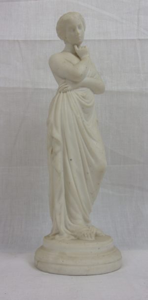 19th Century Parian Ware Classical Muse