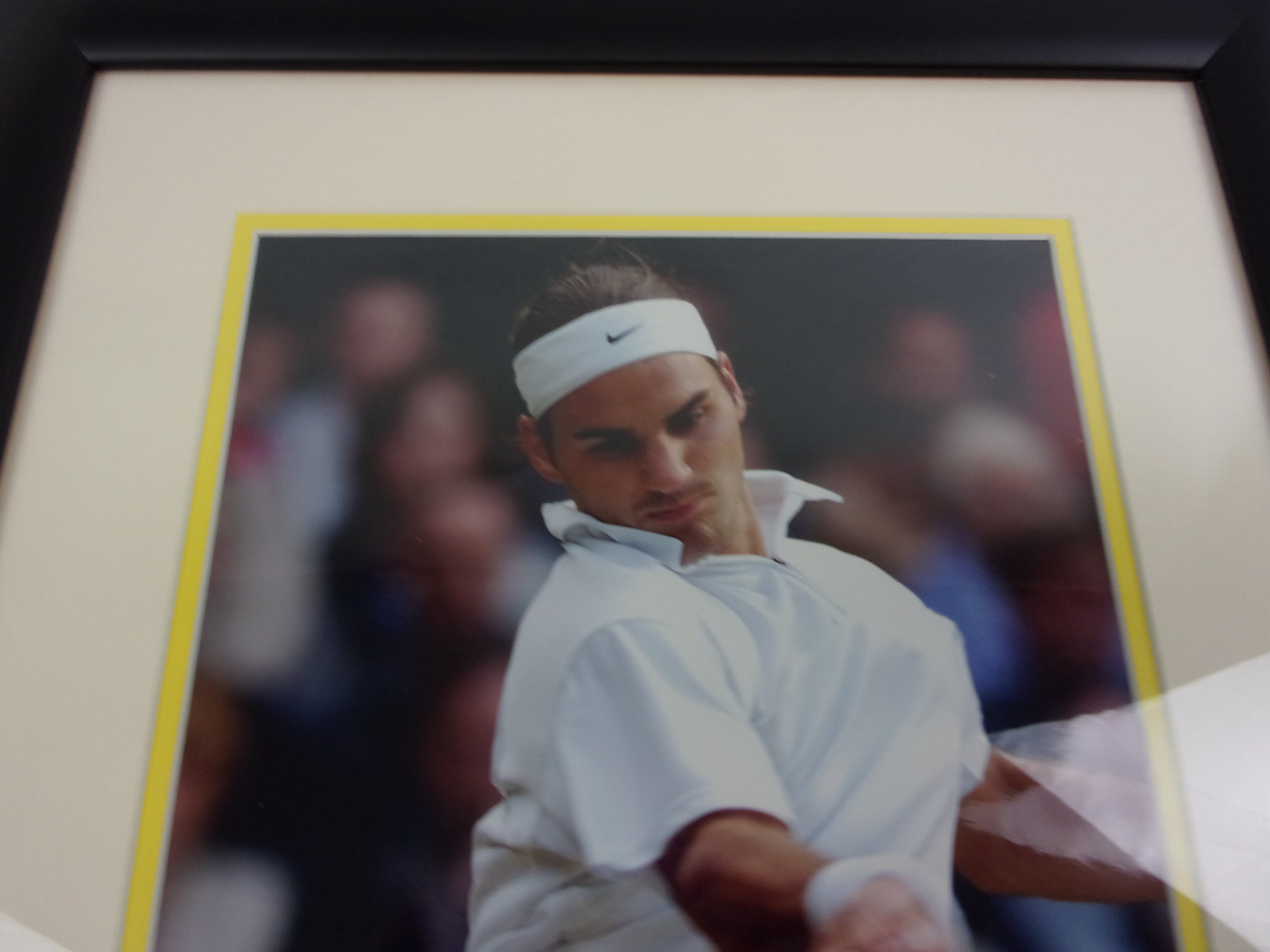 Framed And Signed Photograph Of Roger Federer - Image 2