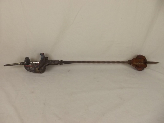 18th Century Mace From The Bundi Arsenal, Hadoti region of Rajasthan