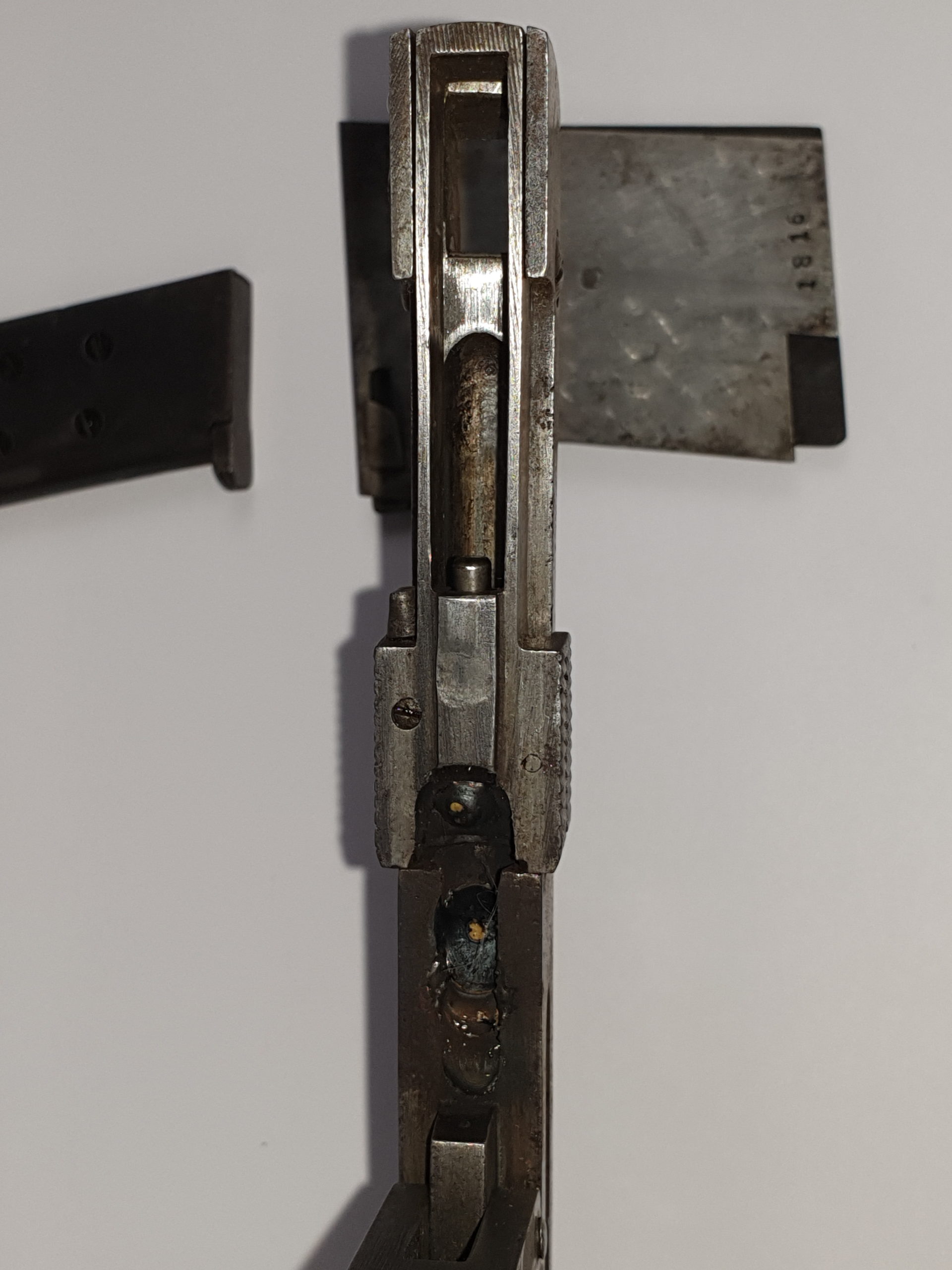 Austrian OWA (Oesterreichische Werk Anstalt) 7.35mm semi automatic pocket pistol Deactivated - Image 8