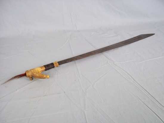 C1900 Dayak (Borneo) Headhunters Sword