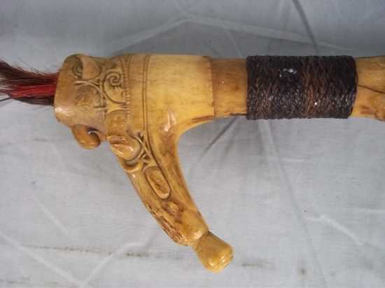 C1900 Dayak (Borneo) Headhunters Sword - Image 3