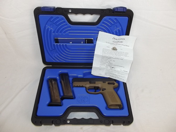 Cased Deactivated FNP9-17 Semi-Automatic