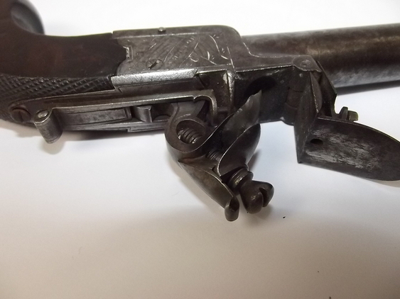 Circa 1785 Holmes Of Liverpool Flintlock Muff Pistol None Muzzleloader - Image 8