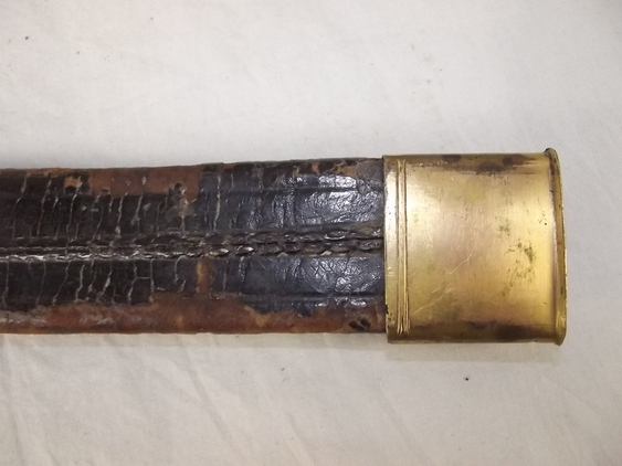 Circa 1790 British Royal Naval 5 ball Hanger Sword - Image 12