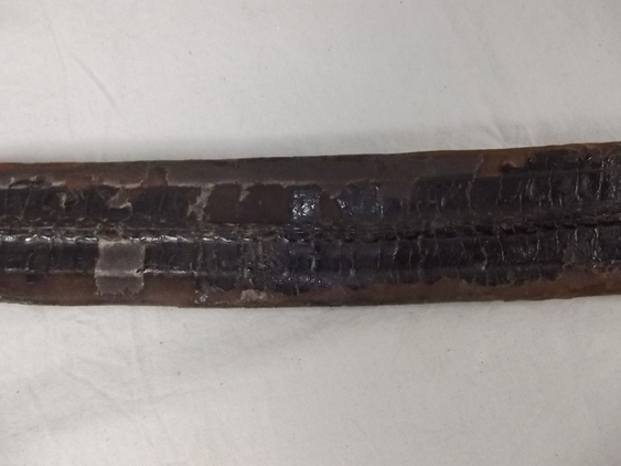 Circa 1790 British Royal Naval 5 ball Hanger Sword - Image 13