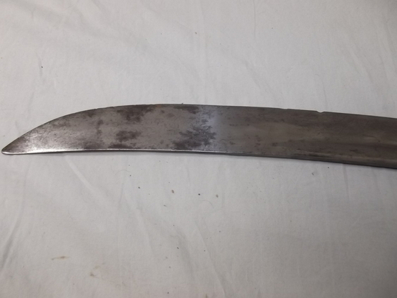 Circa 1790 British Royal Naval 5 ball Hanger Sword - Image 24