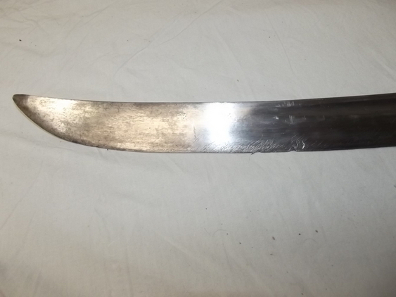 Circa 1790 British Royal Naval 5 ball Hanger Sword - Image 4