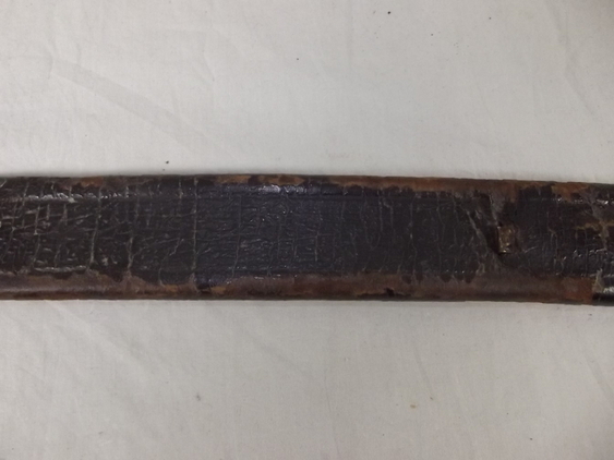 Circa 1790 British Royal Naval 5 ball Hanger Sword - Image 9