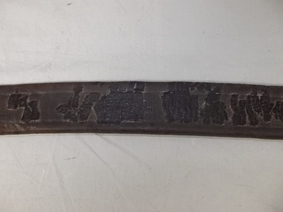 Circa 1790 British Royal Naval 5 ball Hanger Sword - Image 10