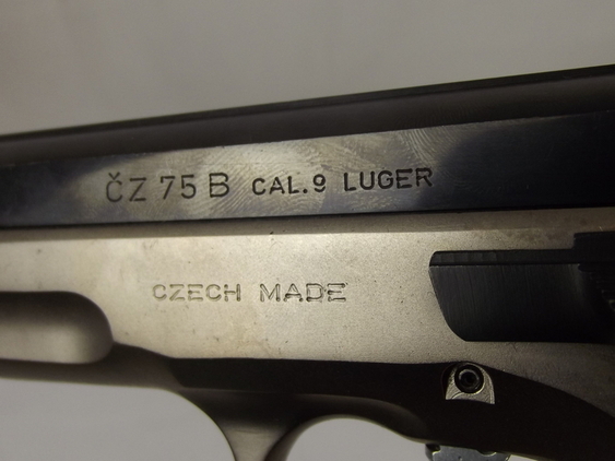 Deactivated Czech 75 B Cal. 9mm Automatic Pistol - Image 14
