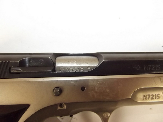Deactivated Czech 75 B Cal. 9mm Automatic Pistol - Image 5