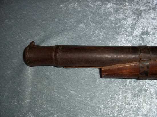 Early 19th Century Indian fortress Matchlock Musket - Image 5
