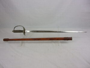 George V 1897 Pattern Royal Engineers Sword w/ Scabbard
