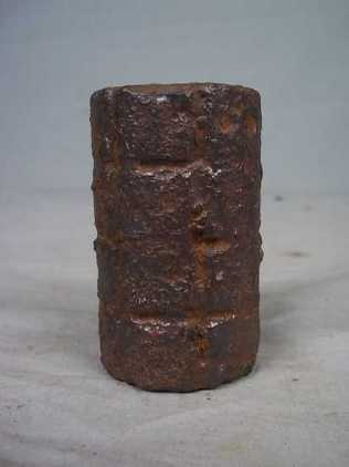 Inert World War I British Battye grenade