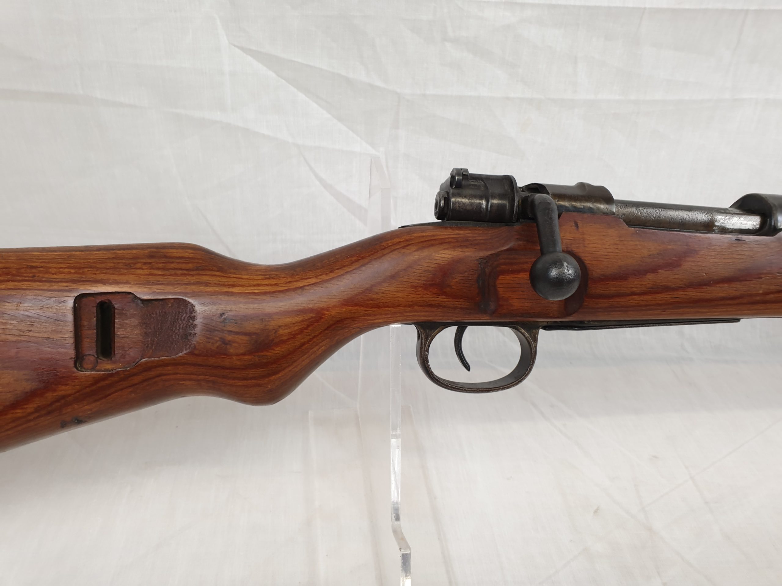 Late WW2 German Mauser K98 Bolt Action Rifle Deactivated - Image 9