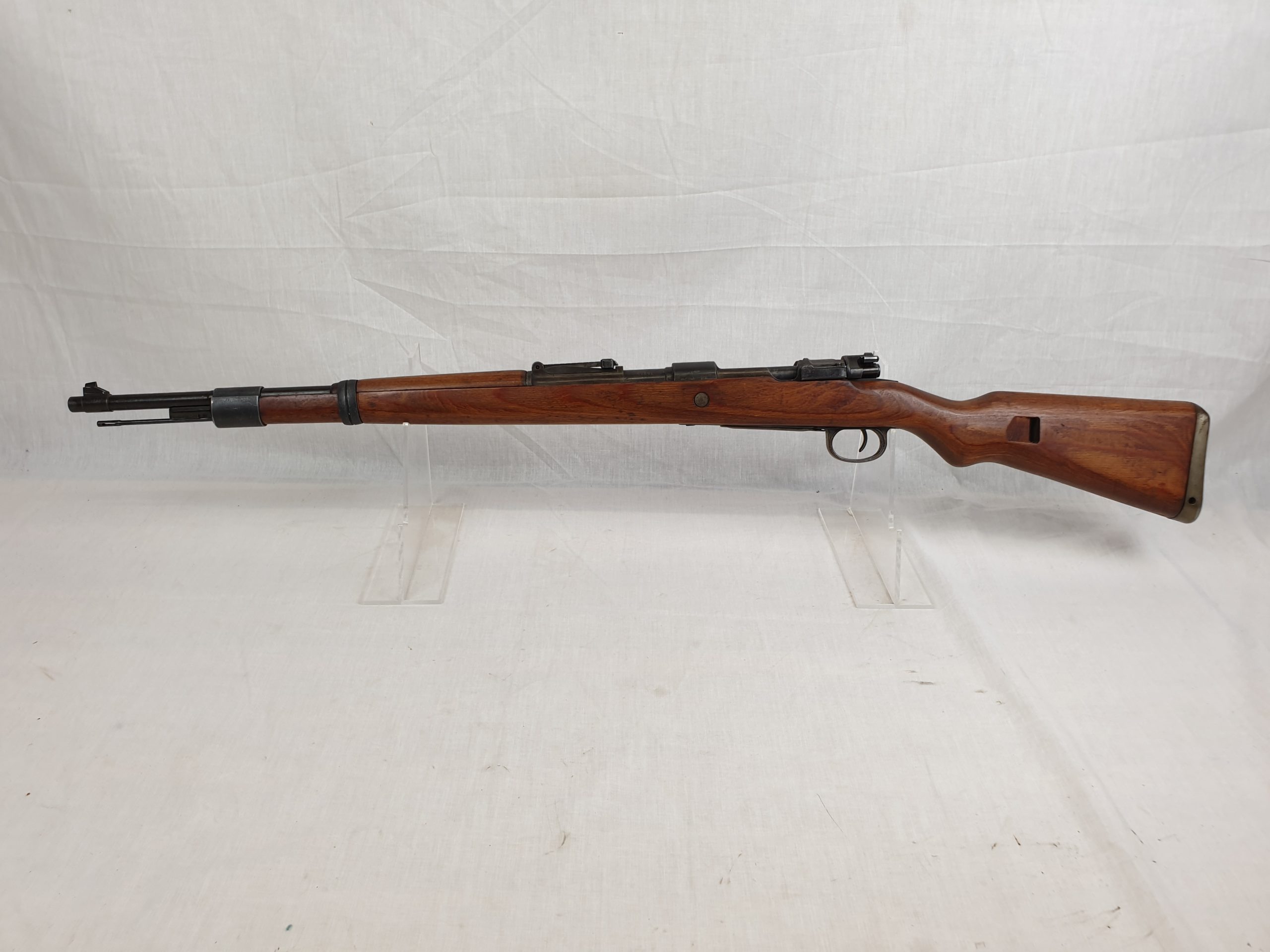 Late WW2 German Mauser K98 Bolt Action Rifle Deactivated - Image 15