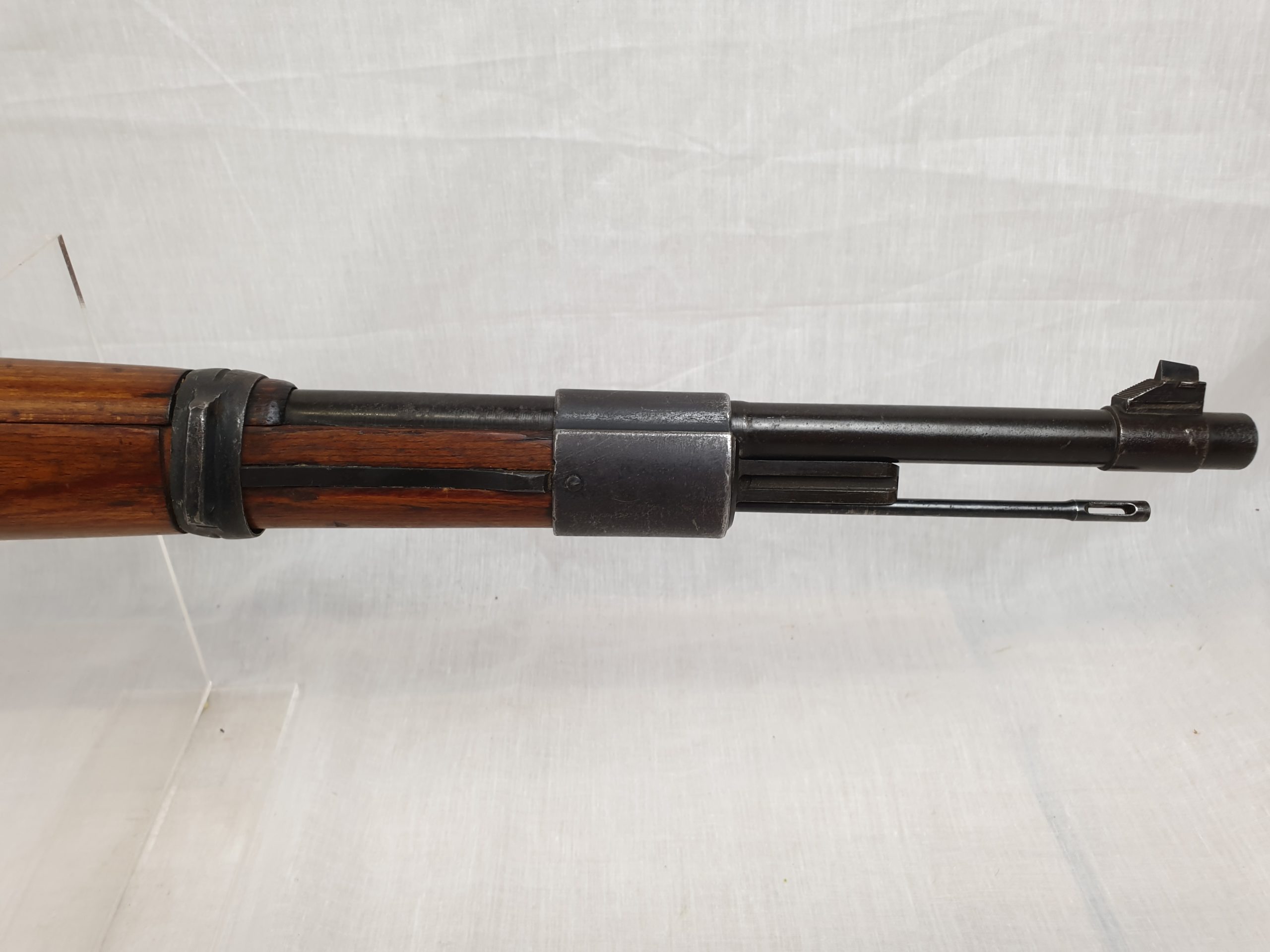 Late WW2 German Mauser K98 Bolt Action Rifle Deactivated - Image 3