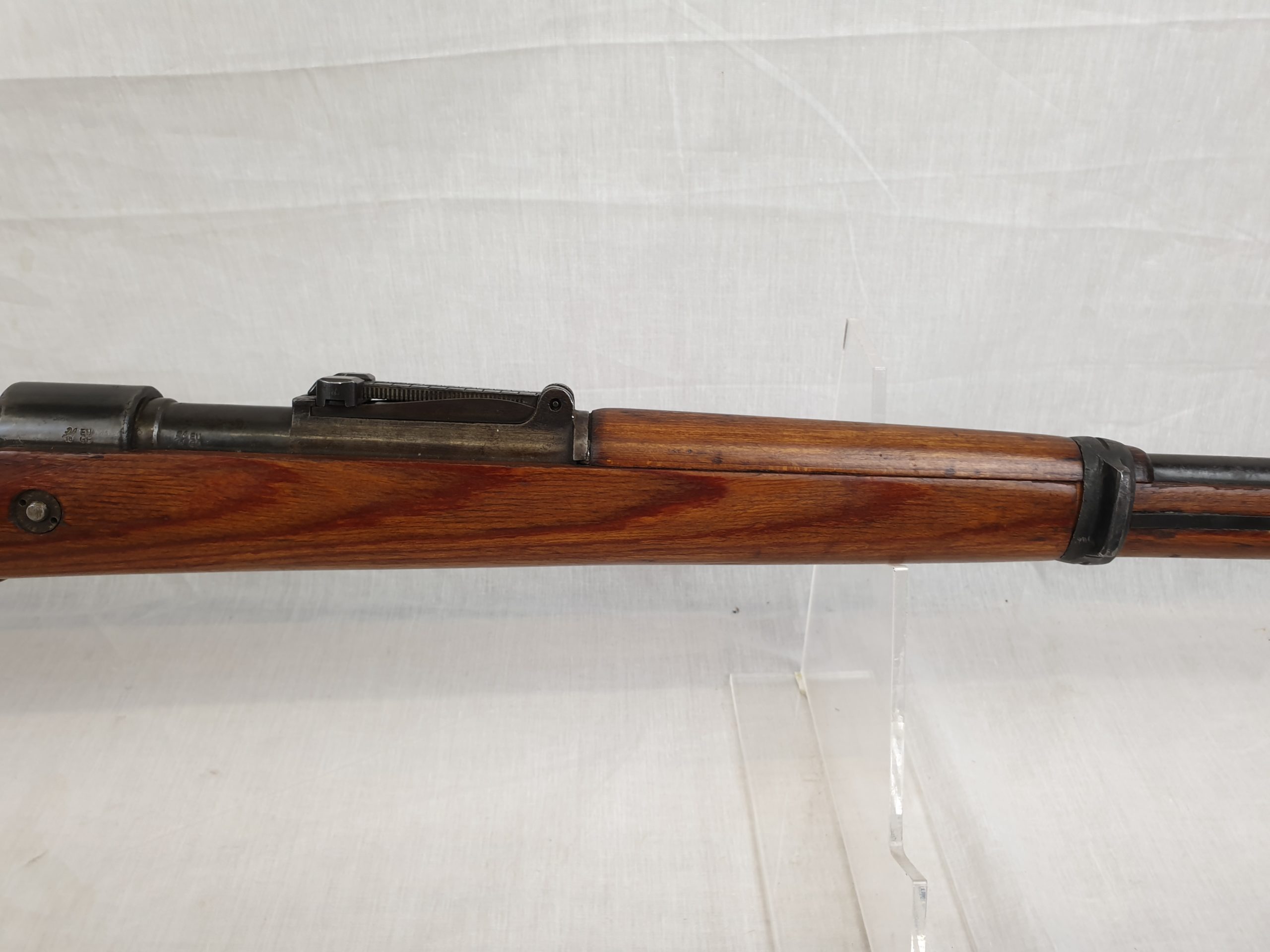 Late WW2 German Mauser K98 Bolt Action Rifle Deactivated - Image 4
