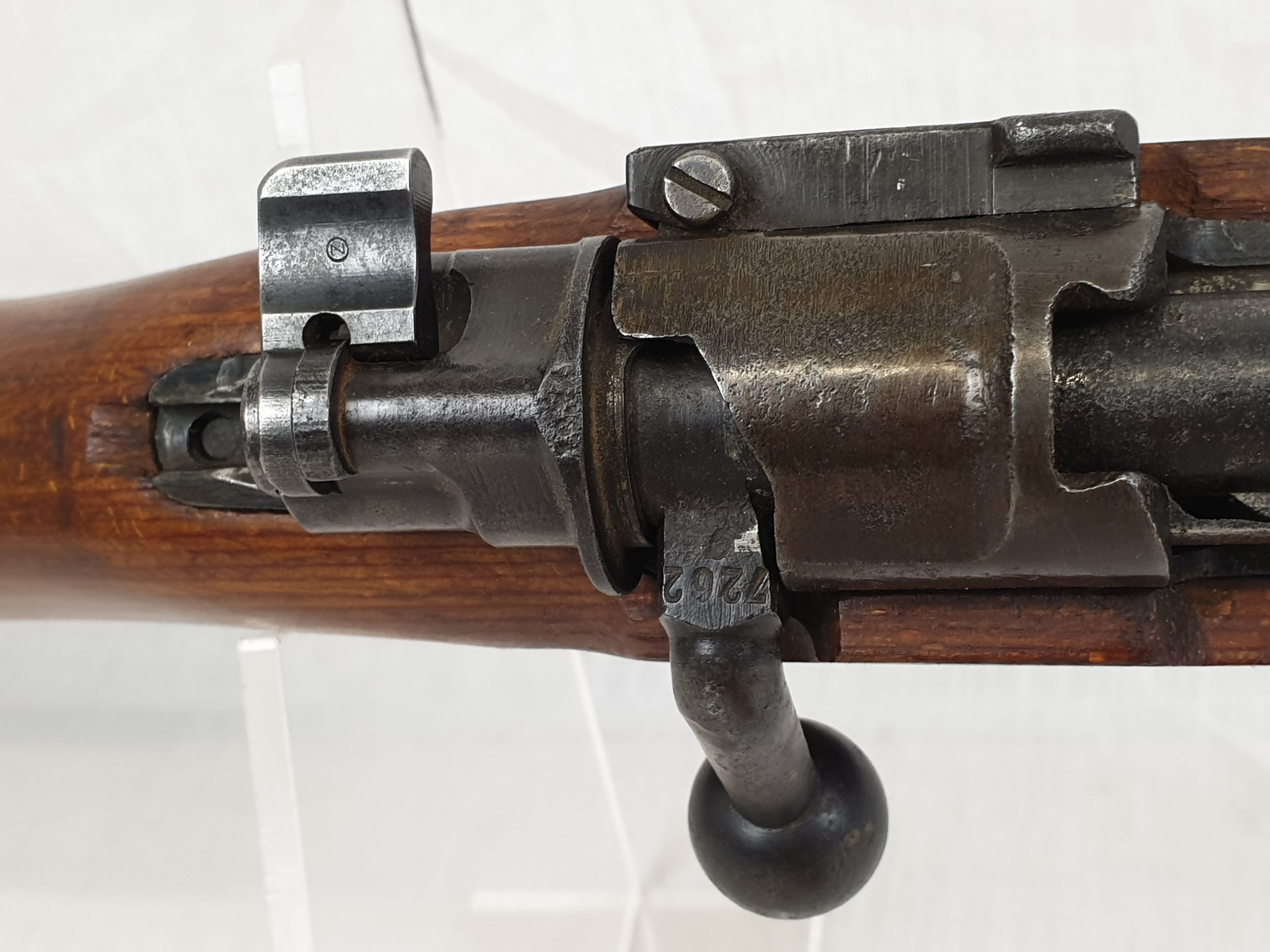 Late WW2 German Mauser K98 Bolt Action Rifle Deactivated - Image 8