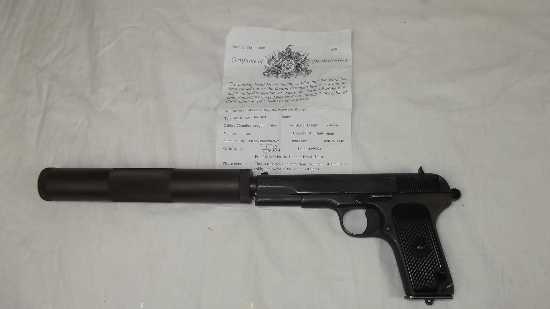 Rare Soviet Suppressed Tokarev TT-33 Pistol
