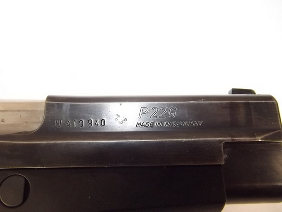 Deactivated P226 Sig Sauer Automatic Pistol - Image 18