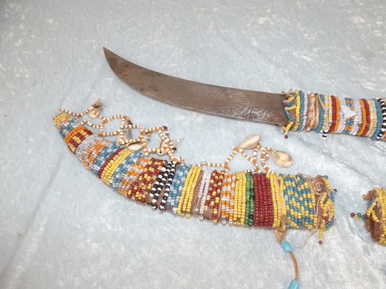 c1885 Mahdist War Twin Bladed Throwing Dagger from Sudan - Image 5
