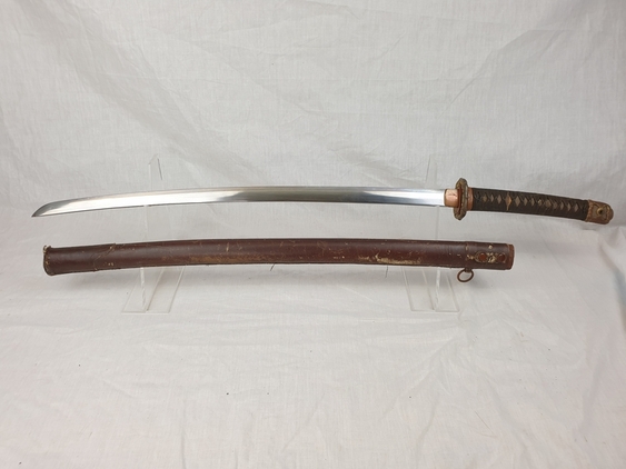 Late WW2 Rare Stainless Steel Bladed Last Ditch Katana