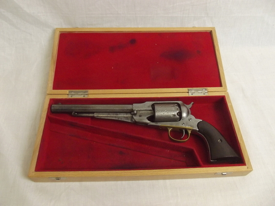 American Remington New Model Army Percussion Revolver None Revolver
