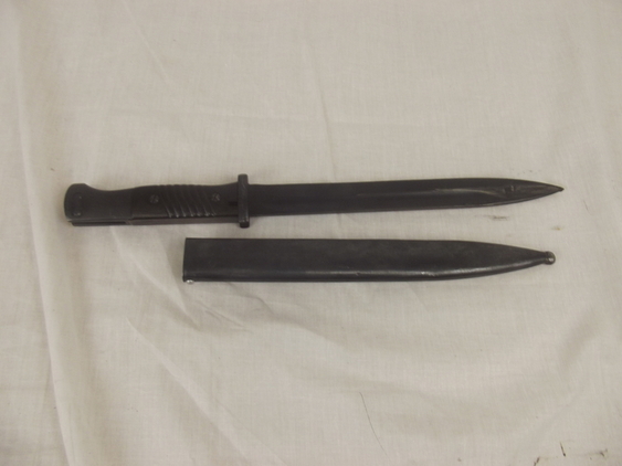 German WW2 K98 Bayonet, Frog And Scabbard By Coppel - Image 2