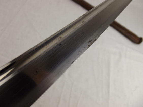 16th Century Family Blade (Katana) Three Holes In Tang & Fullered - Image 11