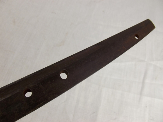 16th Century Family Blade (Katana) Three Holes In Tang & Fullered - Image 5
