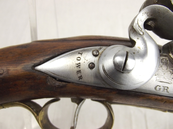 1740s British Dragoon Flintlock Pistol - Image 3